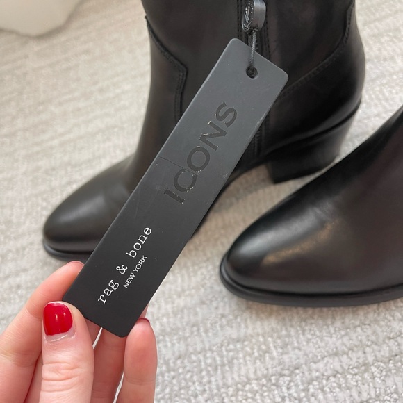 Rag & Bone icons black booties NWT - Picture 2 of 8